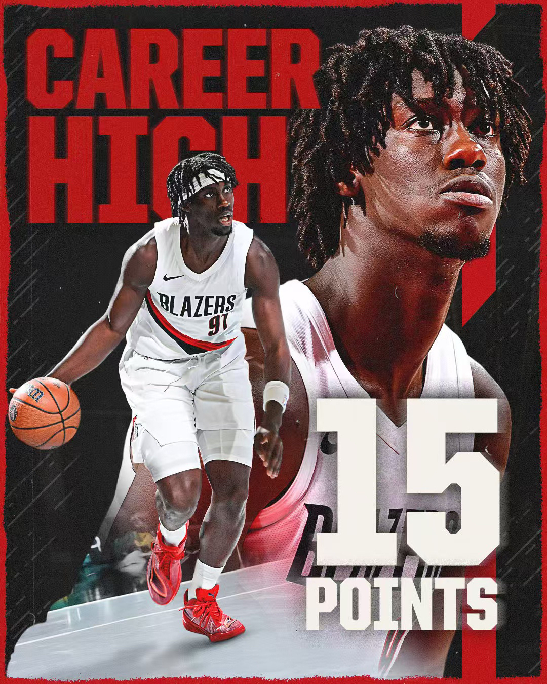 这也行？转折点波特兰开拓者止住颓势浓眉哥连续十五场比赛得分超过败北，斯图加特绝杀压哨备战德国杯